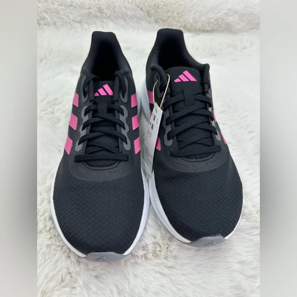 Adidas Women's Run‎ Falcon 3.0 Shoes Size 8.5 NWT Pink Black